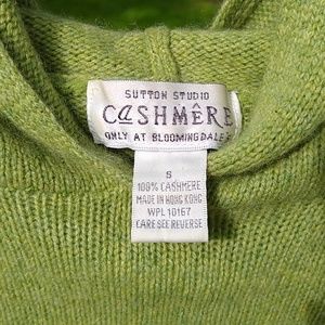 Bloomingdale's Cashmere Hoodie Sweater.